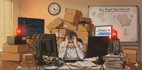 EC運営で手一杯になり、プロジェクトに十分な時間を割けない